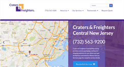 Desktop Screenshot of cratersandfreighterscentralnj.com