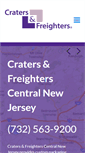 Mobile Screenshot of cratersandfreighterscentralnj.com